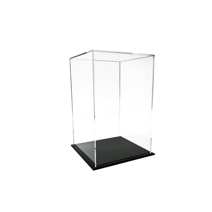 Display Cube With Black Base -11 3/4" x 11 3/4" x 18 1/4"