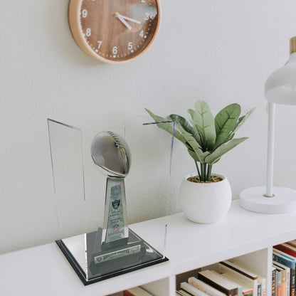 Display Cube With Black Base -11 3/4" x 11 3/4" x 18 1/4"