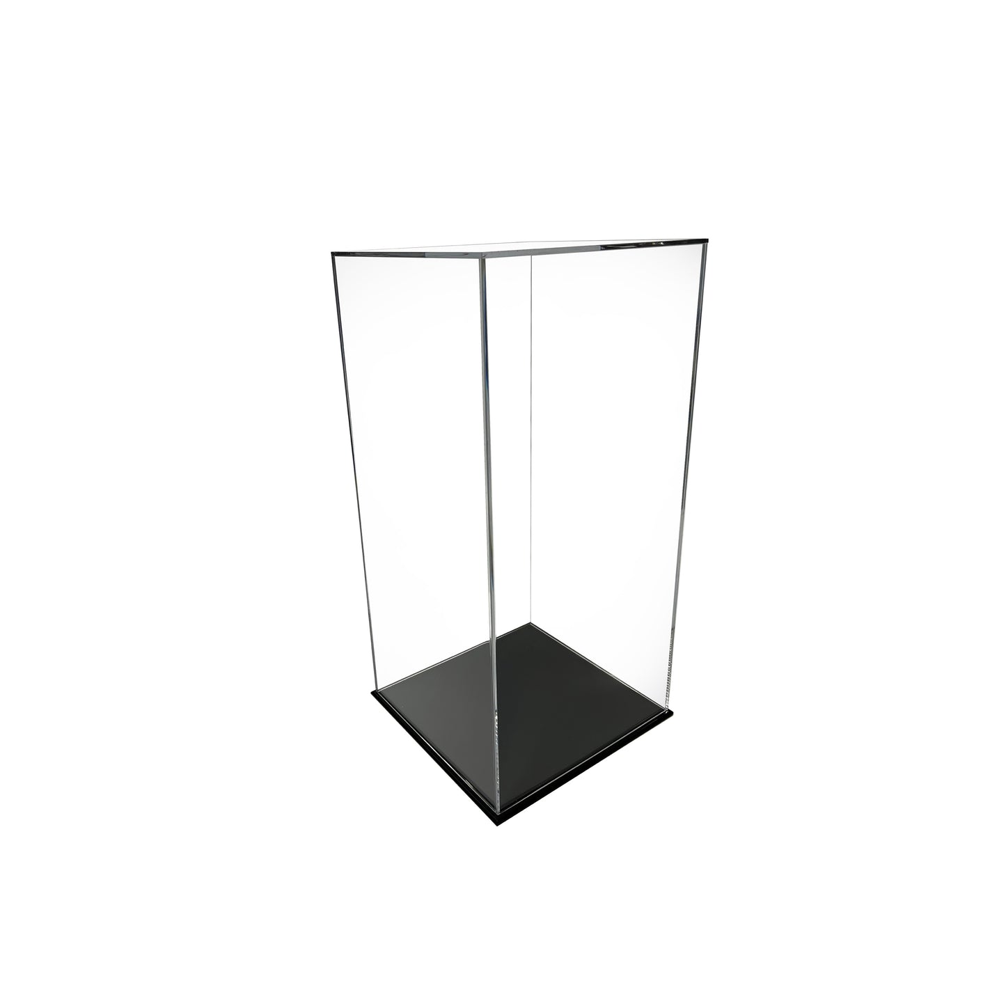 PATHER® Display Cube With Black Base - 15 3/4" x 15 3/4" x 29 1/2"