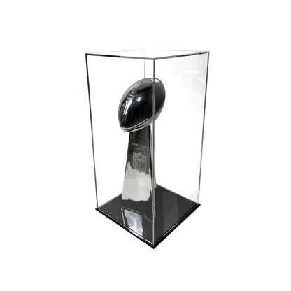 PATHER® Display Cube With Black Base - 15 3/4" x 15 3/4" x 29 1/2"