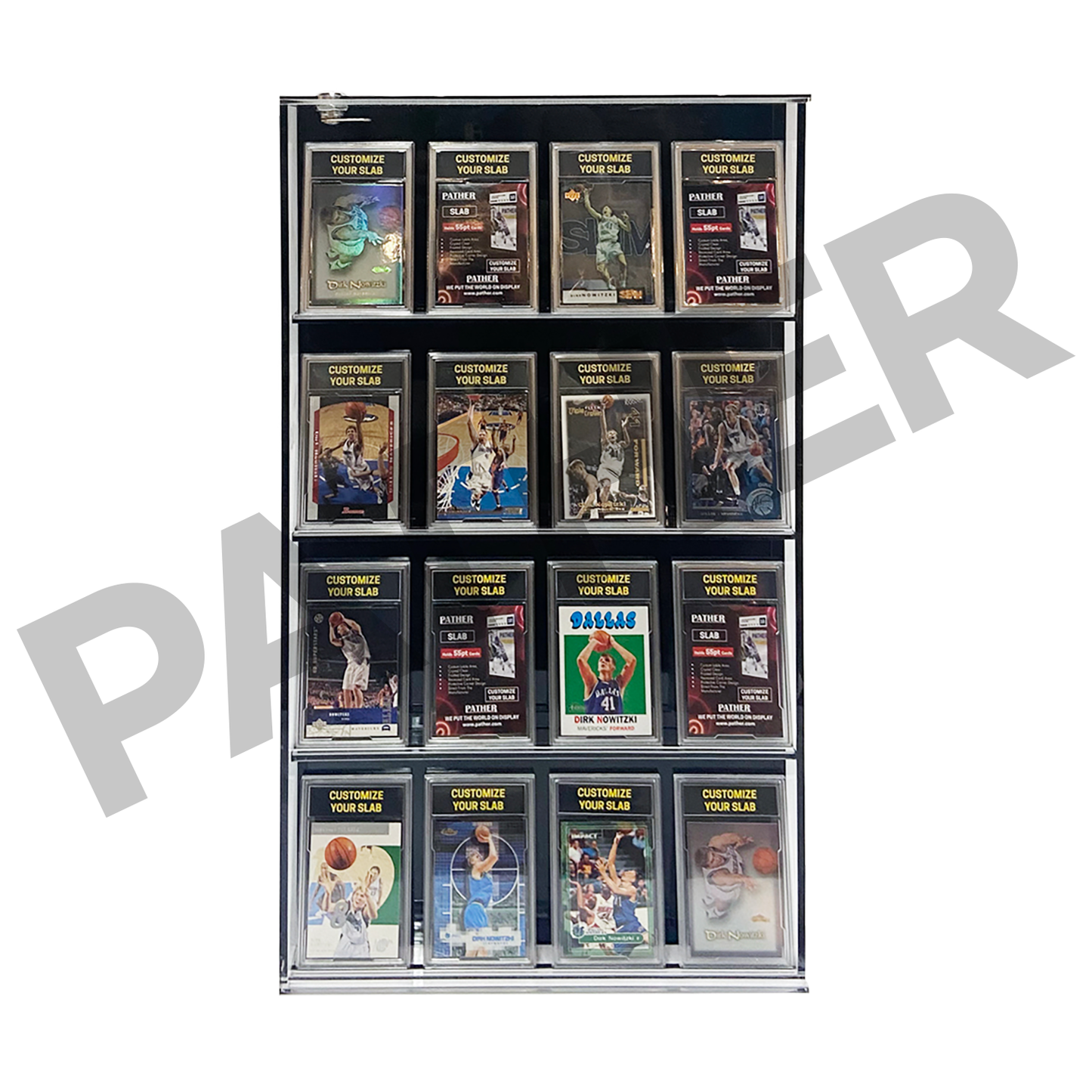 Trading Card Display Cabinet - Medium